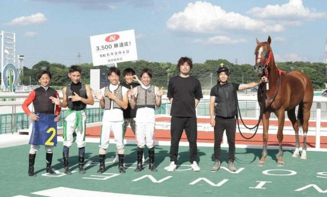 【園田競馬】吉村智洋が3500勝　「小牧太さんが帰ってきてレースが楽しくなってきた」