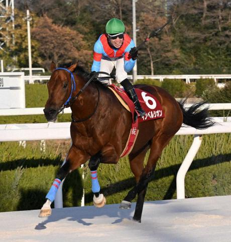 【園田競馬　新春賞】インベルシオンが初重賞制覇　広瀬ガッツポーズ、松浦聡師は感激の涙