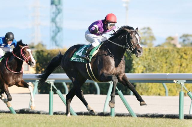 【シンザン記念】リラエンブレムが新馬Vから無傷2連勝　「本当に強い」浜中俊騎手は歴代2位5勝目