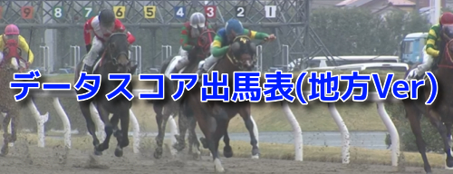 6月2日[データスコア出馬表(地方Ver)]船橋11R船橋酒場青空１２周年記念