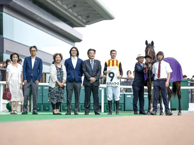 【メイクデビュー東京6Rレース後コメント】サンアントワーヌ D.レーン騎手ら