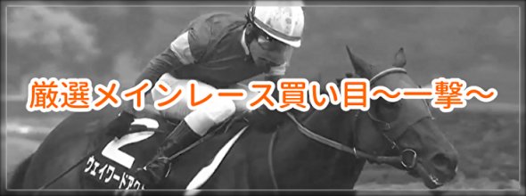 今回も途中退会(返金対応)可です『厳選メインレース買い目〜一撃〜』1点馬券から穴馬絡めた一撃馬券などをお届け！