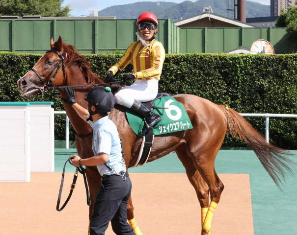 【小倉記念】シェイクユアハート2着　早め進出粘った　古川吉「偉い馬です」