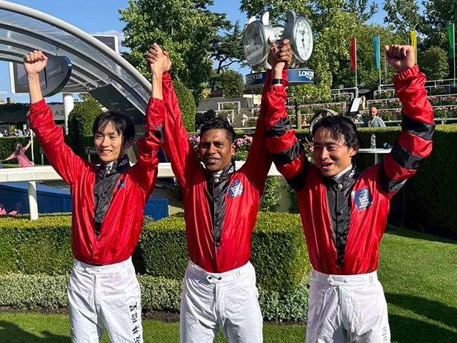 スマホの待ち受けにすること6年──坂井瑠星、憧れのアスコットで初勝利＆アジア選抜を優勝に導いた一日