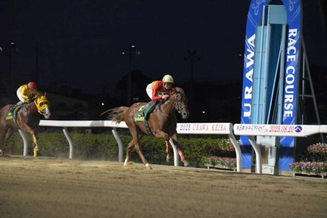 【浦和・ルーキーズサマーC】ロードレイジング無傷初戴冠!代打笹川決めた