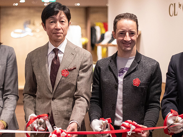 「CL by C.ルメール」初の旗艦店が6日オープン 開業記念セレモニーに武豊騎手も登場