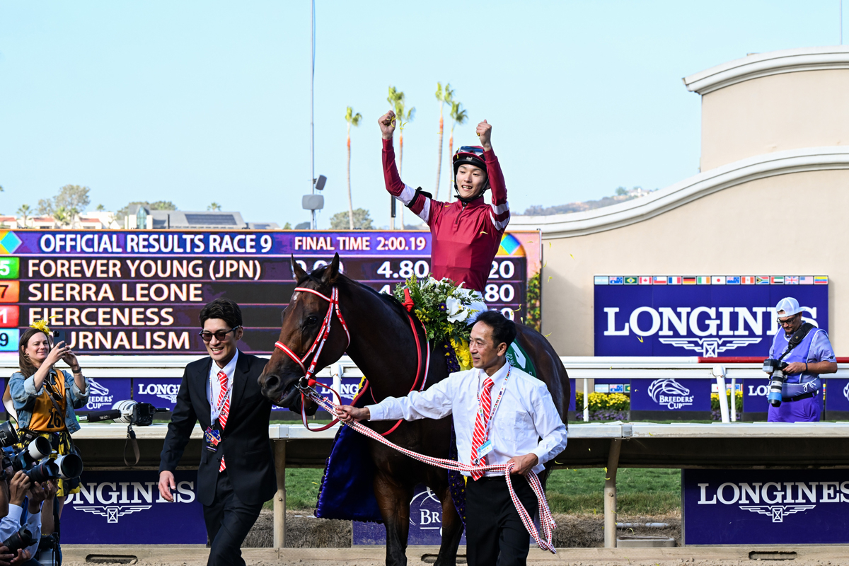 フォーエバーヤング　ダート馬史上初！年度代表馬に選出　日本調教馬初のＢＣクラシック制覇を評価　矢作師「偉大さの証明」