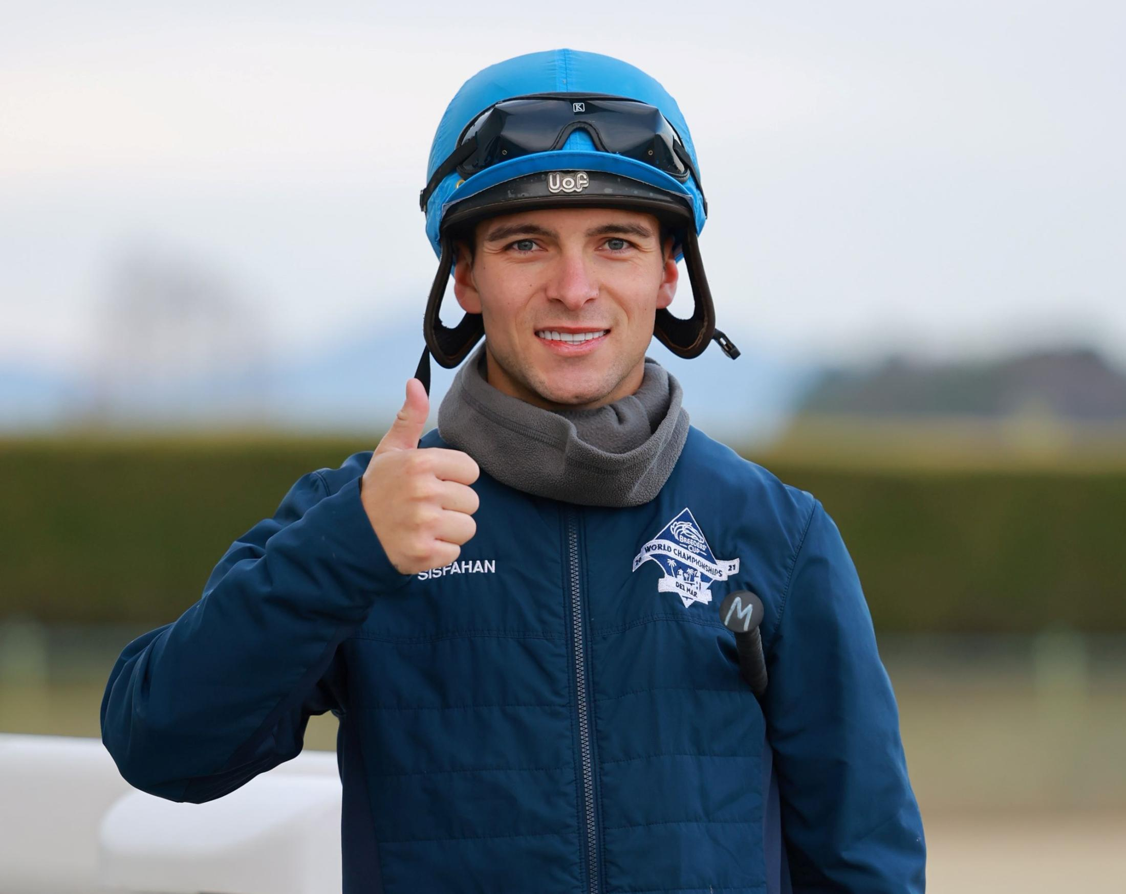 ハマーハンセンが栗東に初見参　４日から短期免許来日　シンザン記念はサンダーストラックで重賞挑戦「たくさん勝ちたい」