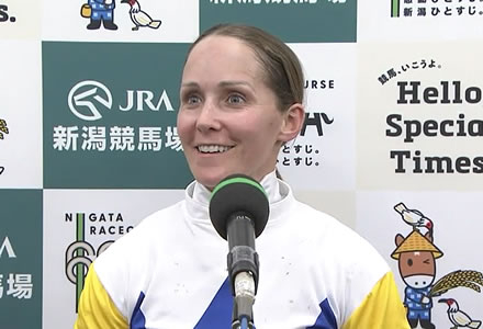 レイチェル・キングさん今年も短期免許取得