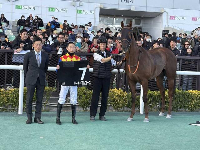 【中京スポーツ杯】テーオーマルコーニ鼻差V　1番人気応えた　高杉「馬がうまく対応してくれた」