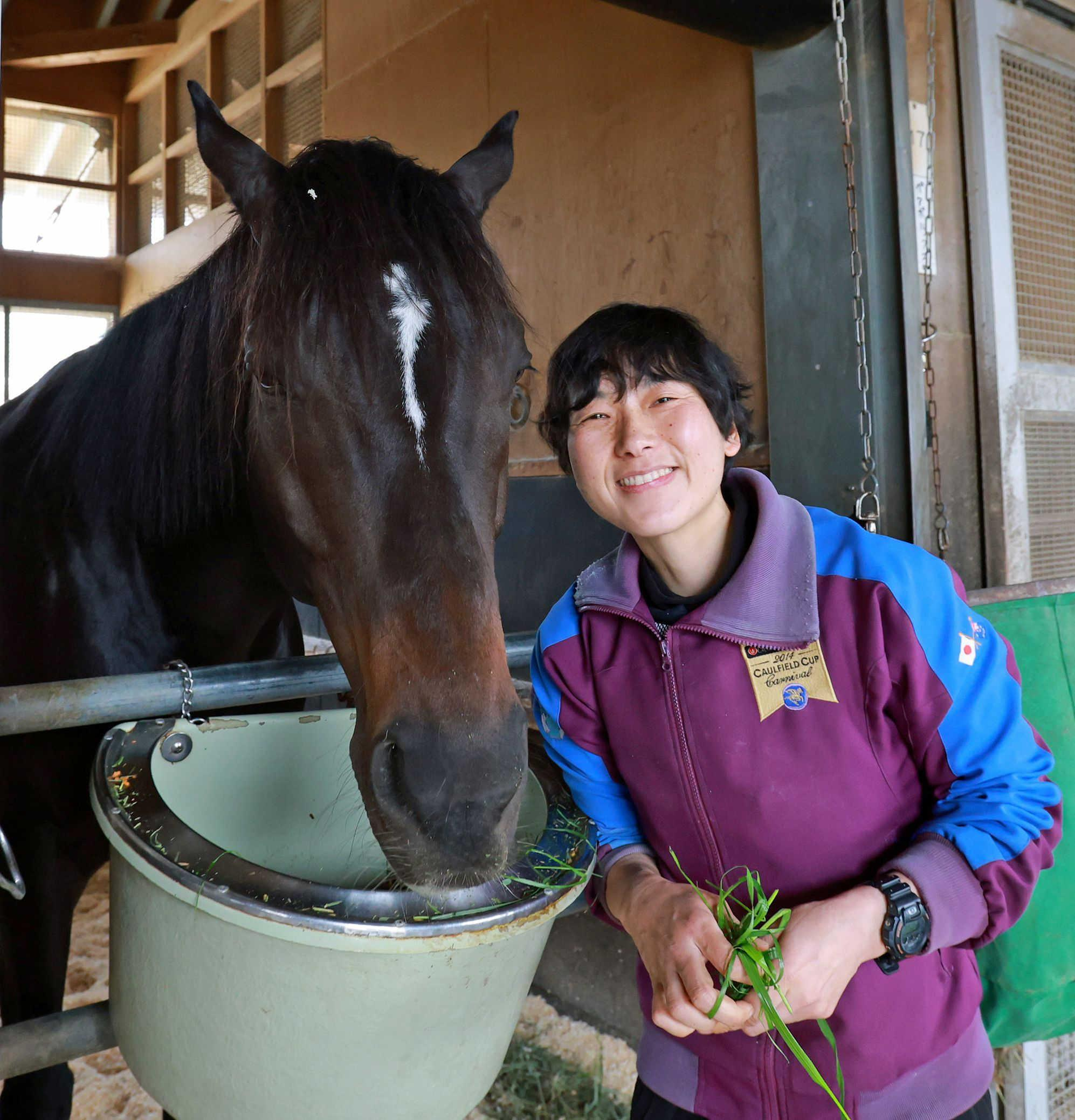 【高松宮記念】元女性騎手の前原玲奈助手　愛馬ペアポルックスとともに挑む春　やりがい感じる日々「本当に勉強することばかり」
