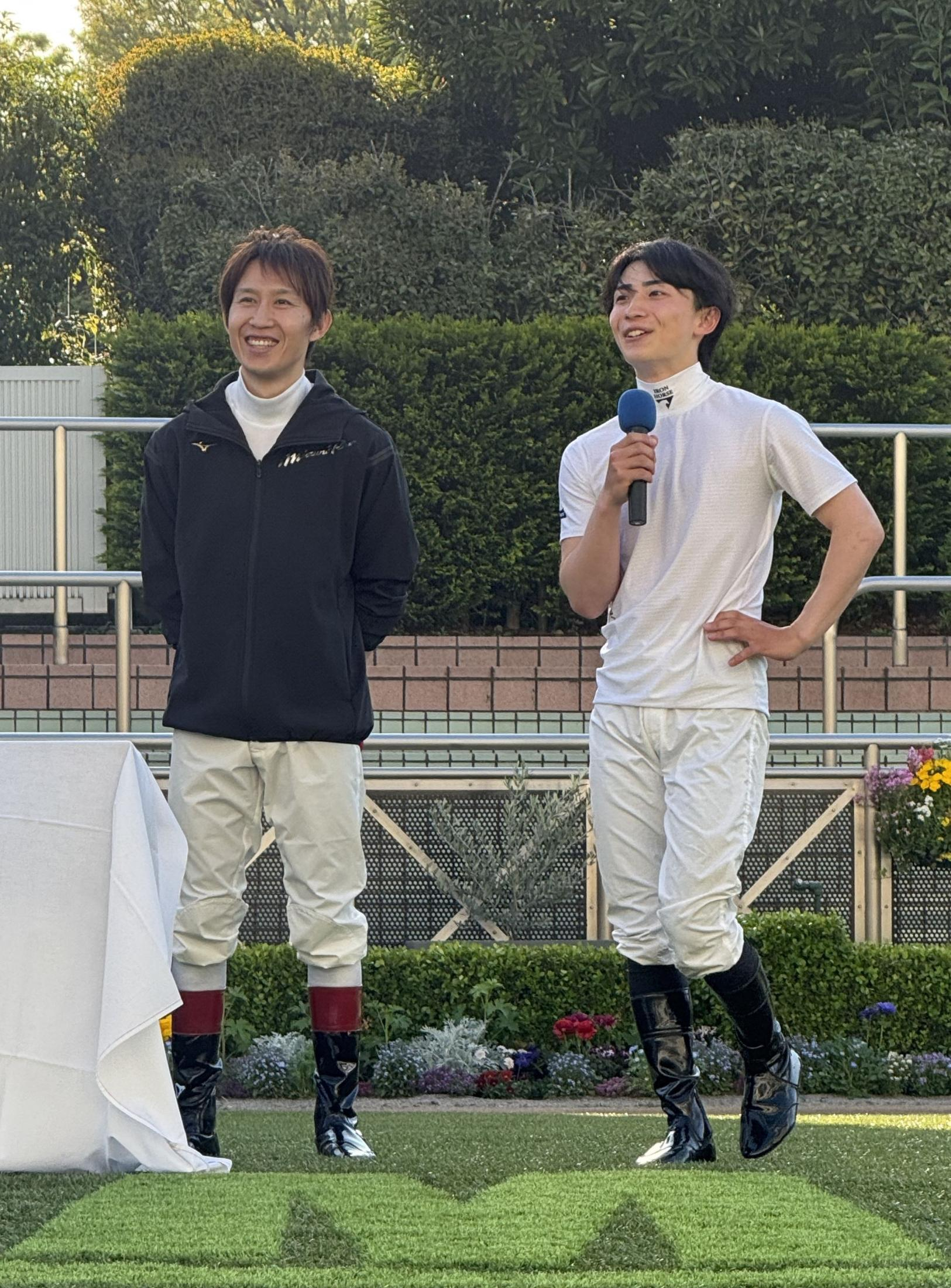 長浜鴻緒騎手が使用した鞍が１０万円で売却　落札者「急いで20万円下ろしました」　中山競馬場で引退競走馬支援チャリティーオークション