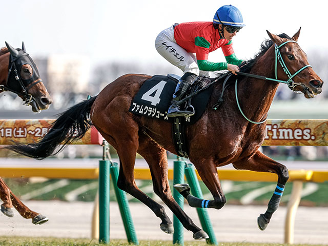 【フローラS想定騎手】ファムクラジューズは横山武史騎手、ラフターラインズはD.レーン騎手