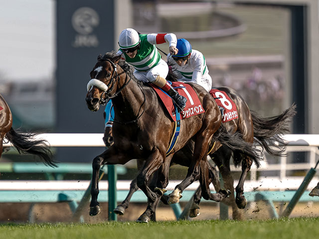 【マイラーズC想定騎手】シックスペンスは戸崎圭太騎手、ウォーターリヒトは高杉吏麒騎手