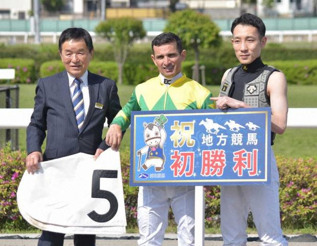 【浦和競馬】エリオネ・シャベス騎手が日本初勝利　達成までに23戦「勝ててうれしい、多く勝ちたい」