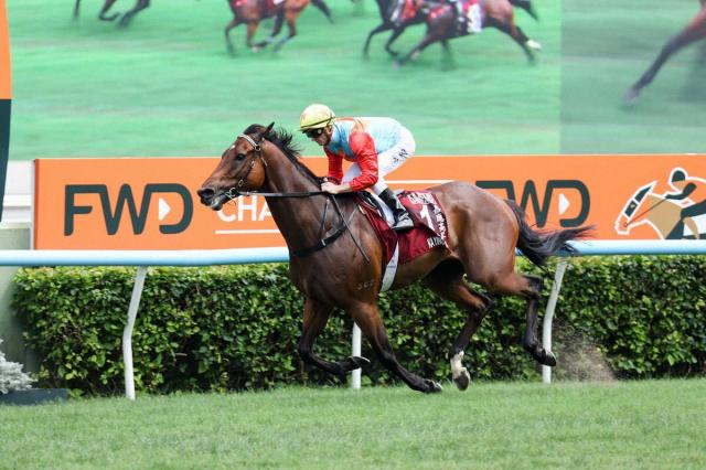 【香港チェアマンズSP】カーインライジング20連勝!パートン「もの凄いスピード」