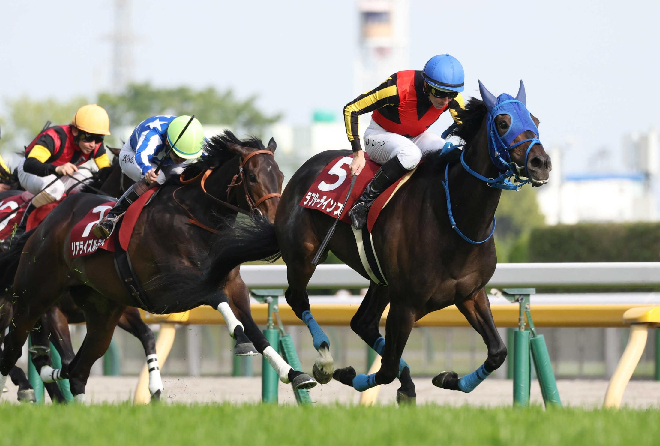 【フローラＳ】ラフターラインズが堂々抜け出しＶ　レーン「とてもいい勝ち方」　クラシック奪取へ太鼓判
