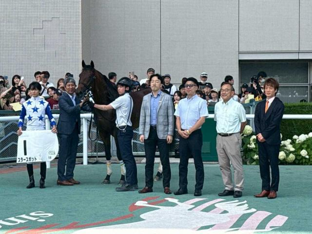 【福島5R・新馬戦】2番人気スタースポットがデビュー勝ち　坂井「成長がたのしみ」
