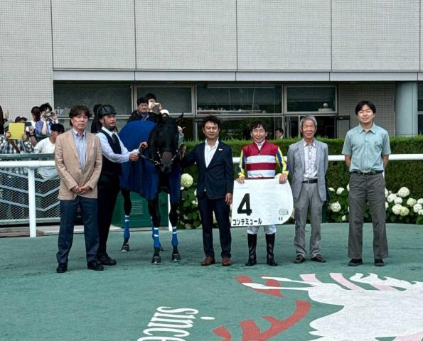 【福島6R・新馬戦】4番人気コンテミュールが鮮やか逃げ切り!村田師は「将来的に楽しみ」