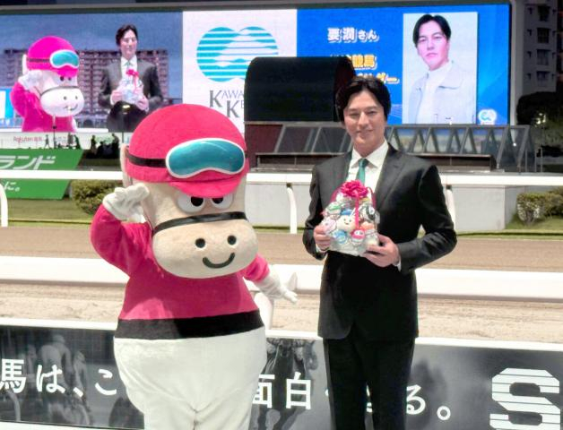 ファン大喜び!川崎競馬公式アンバサダー要潤が来場「盛り上げていきたい」　スパーキングレディーカップ注目馬も挙げる