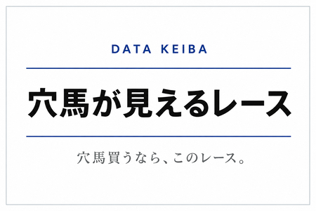 【新基準】穴馬が見えるレース