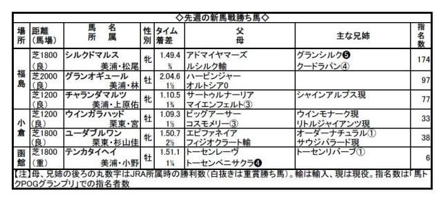 【POG】武豊騎手が高評価したロジクラウン　デビュー2戦目がセンスあふれる勝ちっぷり
