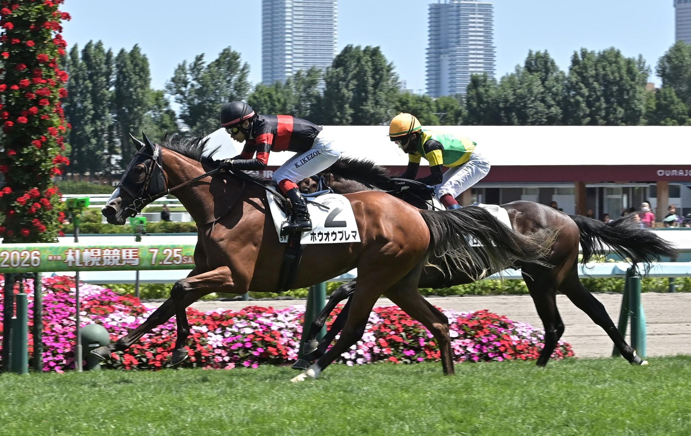 【新馬戦】ホウオウプレマ　豪快差し切り初陣Ｖ　池添が瞬発力評価「エンジン掛かって、すごく速かった」