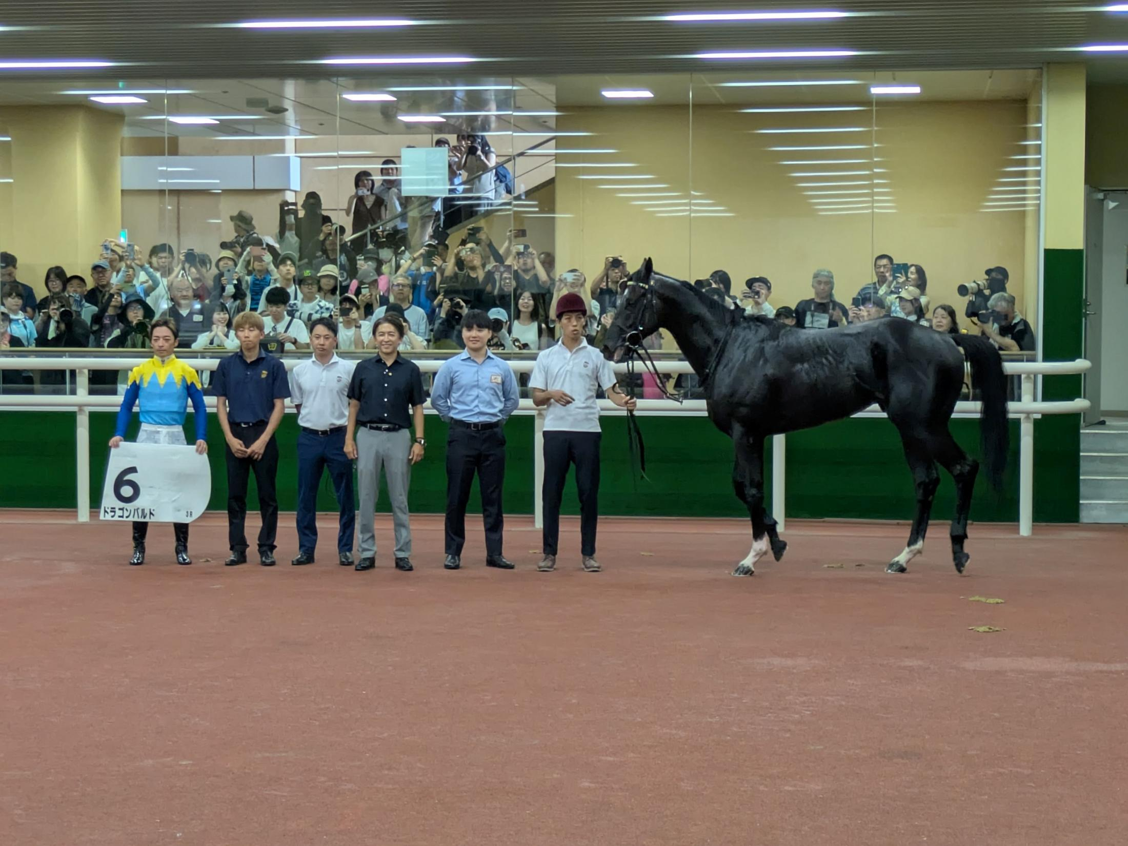 ２億６０００万円の高額馬ドラゴンバルドが鮮やかなデビューＶ　福永師「来年の大舞台に出られるようにしたい」