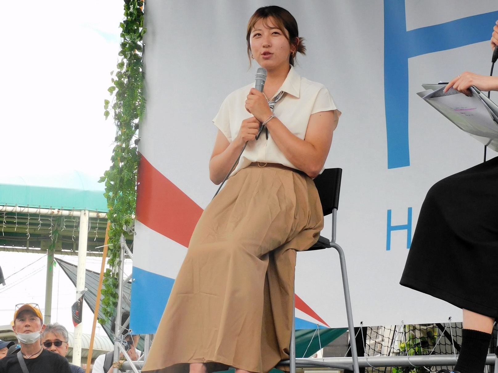 【地方競馬】今村聖奈騎手が園田でトークショー　「今村聖奈オークス優勝記念」の予想も披露