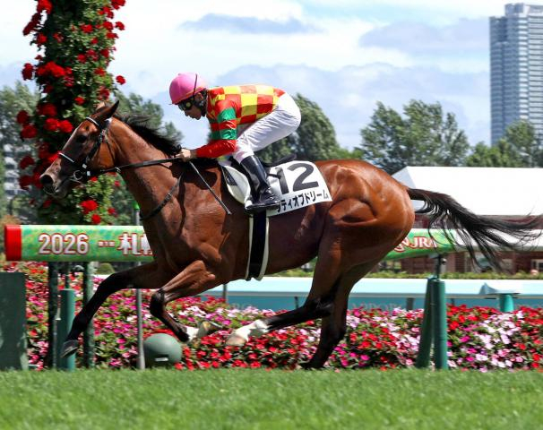 【札幌5R・2歳新馬】横山典弘騎手のシティオブドリームが逃げ切り　昆調教師「伸びしろしかない」
