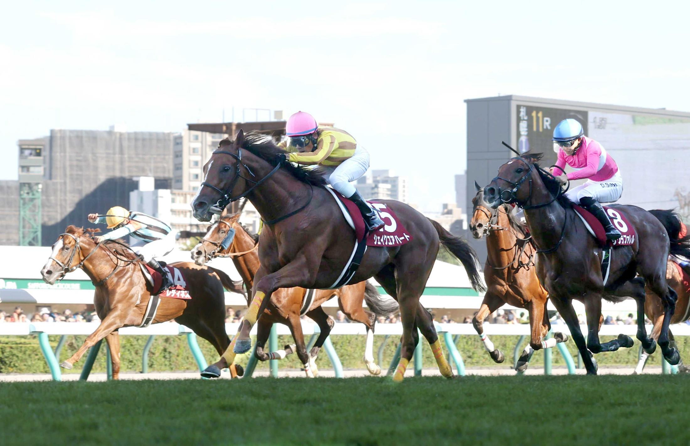 【札幌記念】シェイクユアハート　２馬身半差レコードＶ　大外一気で重賞３勝目　宮師「秋が楽しみ」秋盾視野