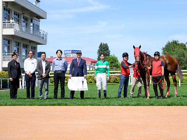 【メイクデビュー札幌5Rレース後コメント】ユーフォナイト武豊騎手ら