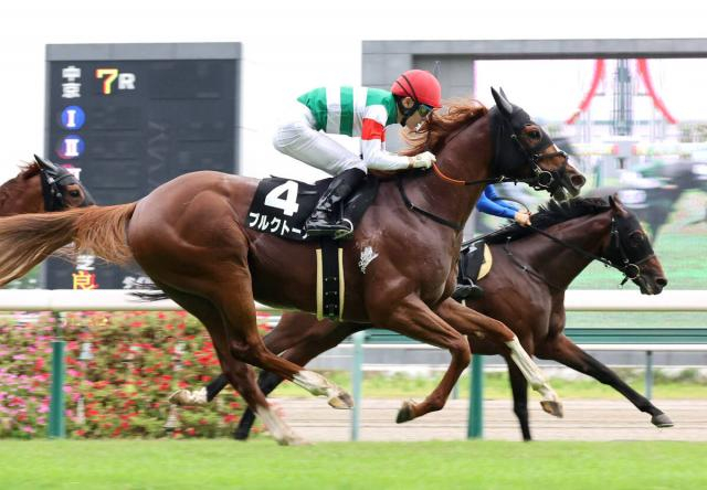 【中京7R・長篠S】8番人気の伏兵ブルクトーアが接戦制す　亀田温心騎手「反応は思っていた以上に良かった」