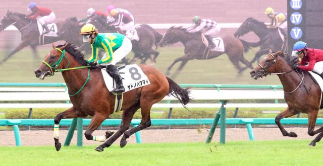 【中山5R・2歳新馬】新米の季節にサトノハクマイが白星発進!　斎藤新騎手「初戦としては文句ない」