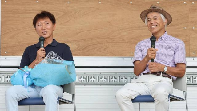 国枝元調教師は蛯名正厩舎での厩務員復帰をやんわり拒否!?「厳しそうなので…」　アパパネで3冠コンビがトークショー