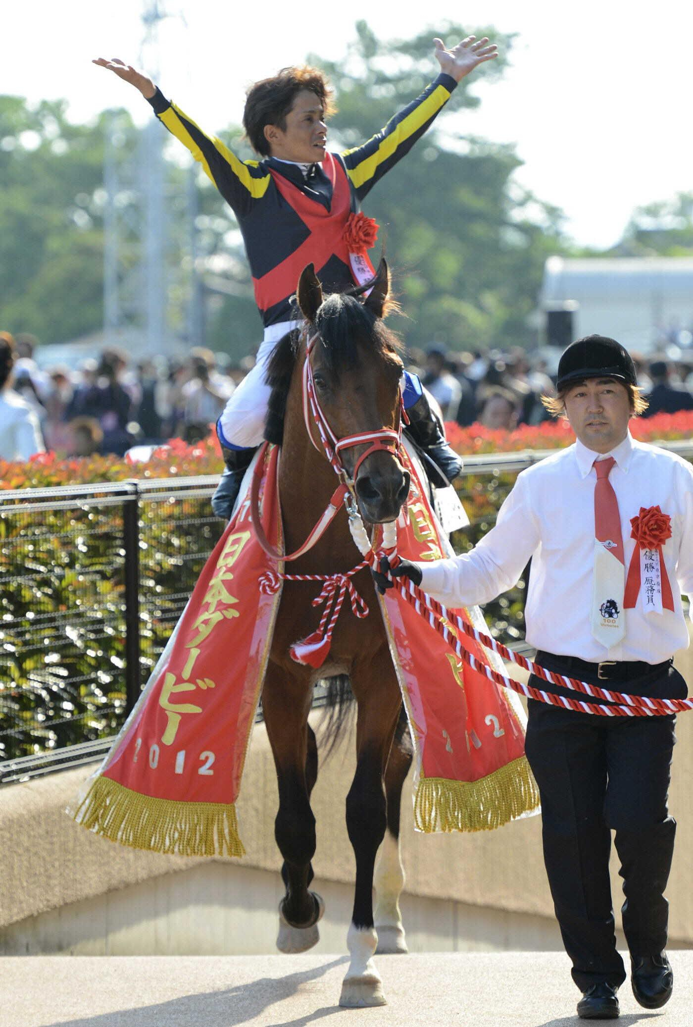 １２年ダービー馬・ディープブリランテが死す　尿路結石のためぼうこう破裂し修復手術も実らず
